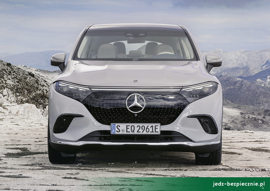 Premiera tygodnia - Mercedes EQS SUV - przód auta